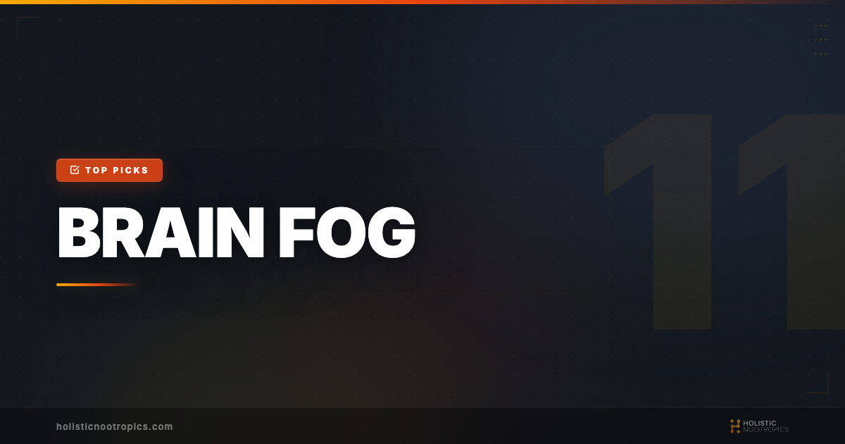 11 Best Nootropics For Brain Fog