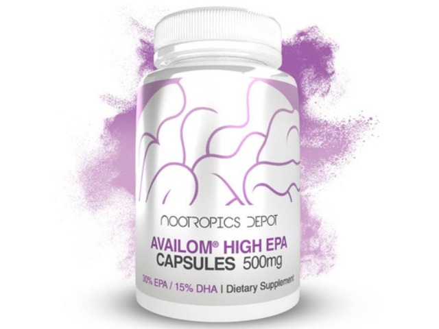 Nootropics Depot Availom® High Epa Capsules | 500mg | Minimum 30% ...