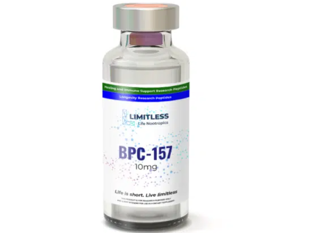 BPC-157 Peptide (10mg) | BPC 157 Acetate by Limitless Life Nootropics