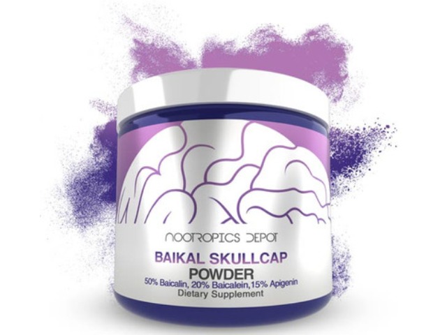 Nootropics Depot Buy Baikal Skullcap Powder | Scutellaria Baicalensis