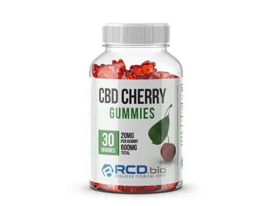 CBD Cherry Gummies by RCD Bio