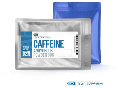 Caffeine Anhydrous Powder by Nootropics Unlimted