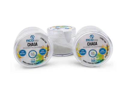 Chaga Powder 30% Extract POLYSACCHARIDES [Powder] by RCD Bio