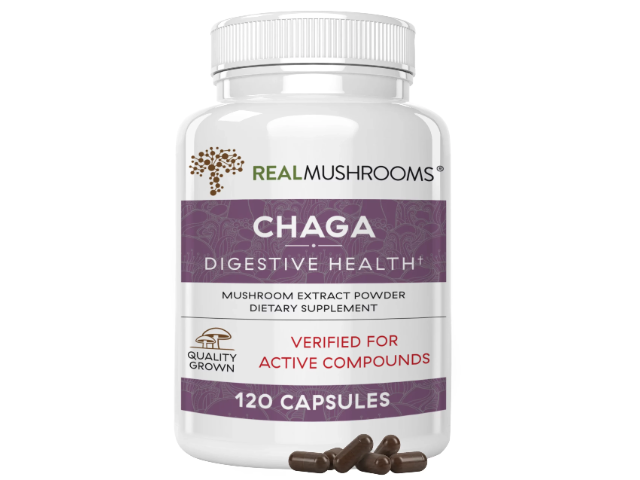 Chaga Capsules by Real Mushrooms