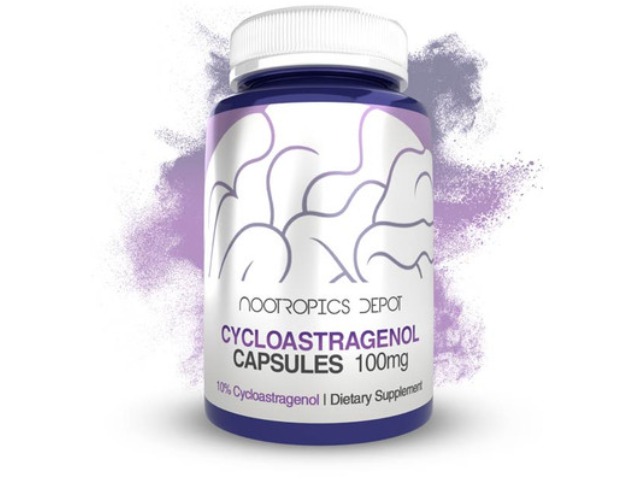 Cycloastragenol 10% Capsules | 100mg | Astragalus by Nootropics Depot