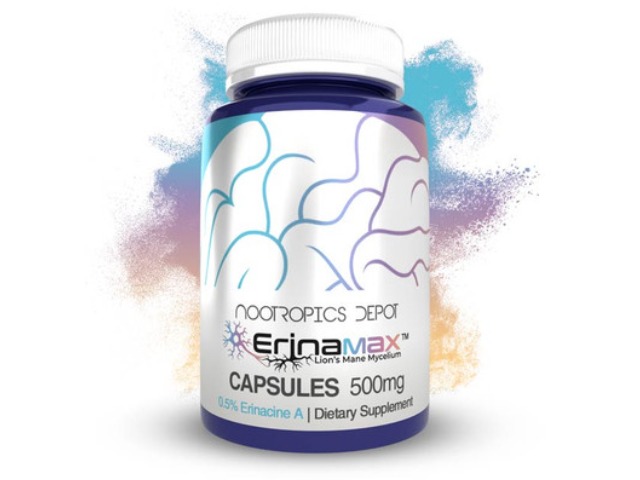 Erinamax Capsules | Liquid Culture Lion'S Mane Mycelium by Nootropics Depot