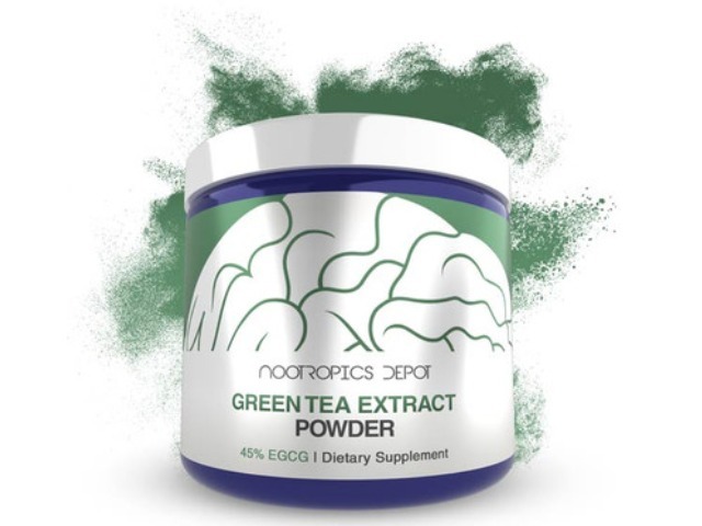 Green Tea Extract Powder | 45% Egcg | Camellia Sinensis by Nootropics Depot