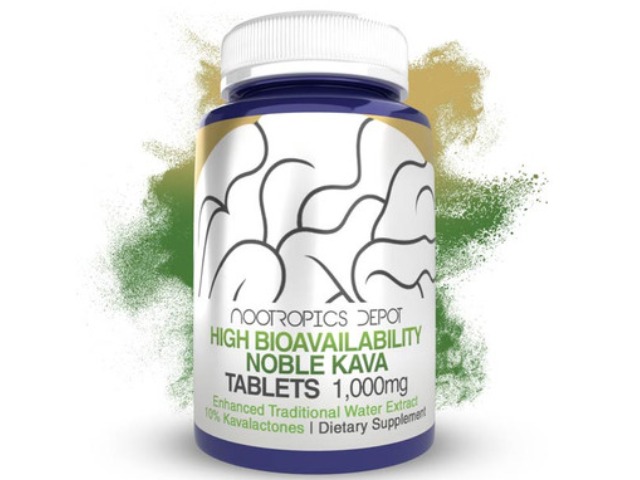 High Bioavailability Noble Kava Tablets by Nootropics Depot