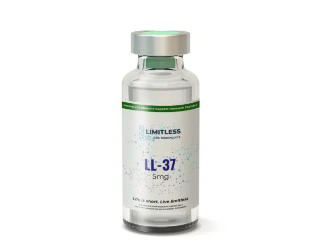 LL-37 Antimicrobial Peptide 5mg (99% Purity) by Limitless Life Nootropics