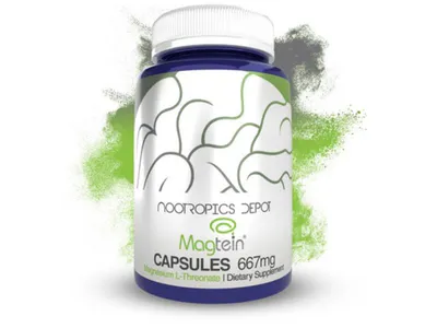 Buy Magtein Magnesium L-Threonate Capsules by Nootropics Depot