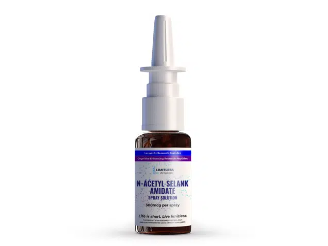 N-Acetyl Selank Amidate 10ml Spray by Limitless Life Nootropics