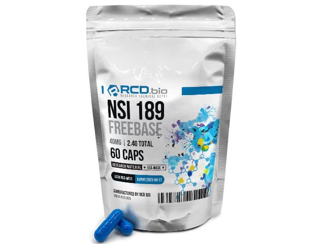 NSI 189 Freebase Capsules by Research Chemical Depot