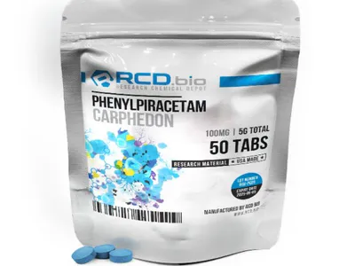 Phenylpiracetam Carphedon [Powder] by RCD Bio