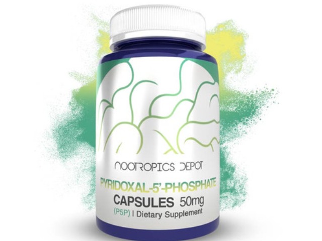 Pyridoxal-5'- Phosphate Capsules (P5p) | 50mg by Nootropics Depot