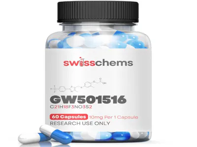 GW-501516 (Cardarine), (10mg/capsule) 60 Capsules by Swiss Chems