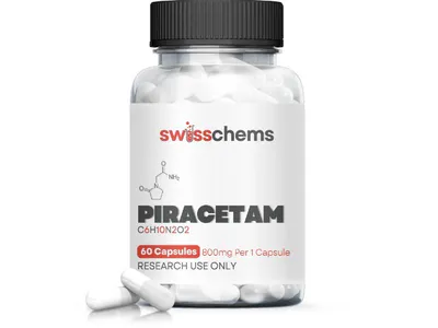 Piracetam (800mg/capsule), 60 Capsules by Swiss Chems