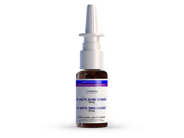 N-Acetyl Semax Amidate & Selank Amidate Blend by Limitless Life Nootropics