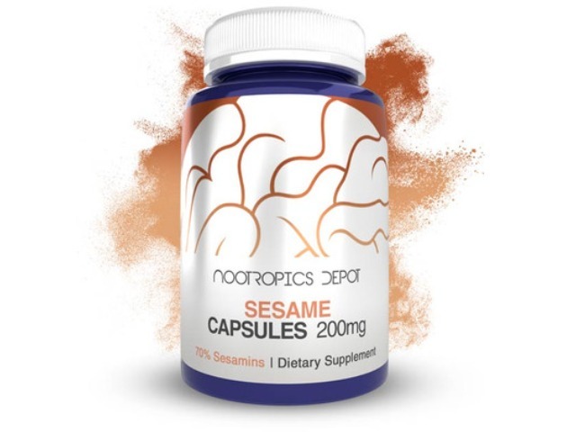 Buy Sesame Extract Capsules | Sesamin Benefits by Nootropics Depot