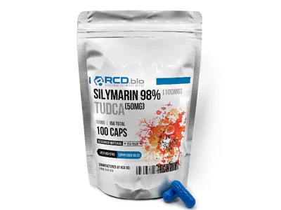 Silymarin 98% + TUDCA [Capsules] by RCD Bio