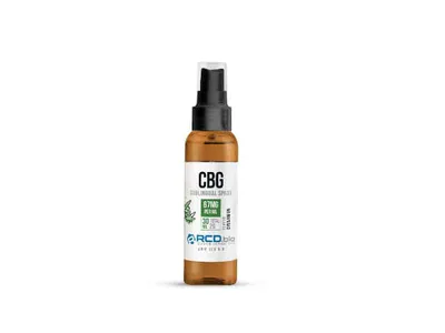 CBG Sublingual Spray Cinnamon Flavor [Liquid] by RCD Bio