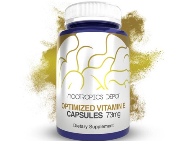 Optimized Vitamin E Capsules | 73mg | D-Alpha by Nootropics Depot