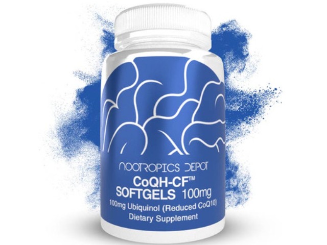 Nootropics Depot Buy Coqh-Cf Softgels | High-Quality Ubiquinol Supplement