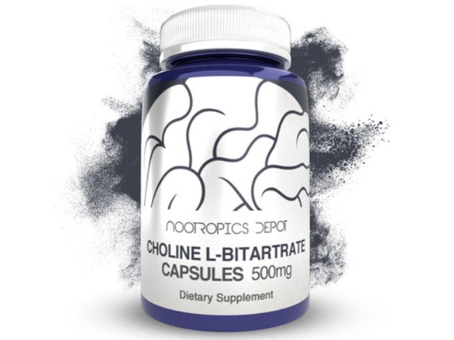 Nootropics Depot Buy Choline L-Bitartrate Capsules 500mg