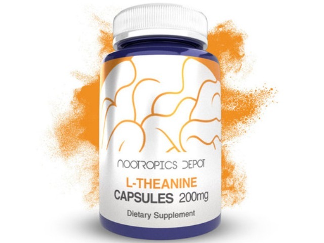 Nootropics Depot Buy L-Theanine Capsules 200mg