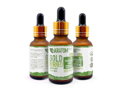 Gold Borneo Kratom Extract [Liquid] by RCD Bio