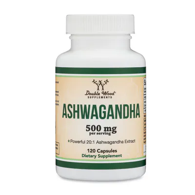 Ashwagandha Supplement by Double Wood Supplements
