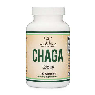 Chaga Mushroom Supplement by Double Wood Supplements