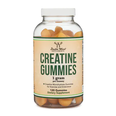 Creatine Gummies Supplement by Double Wood Supplements