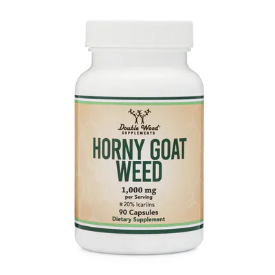 Horny Goat Weed Supplement by Double Wood Supplements