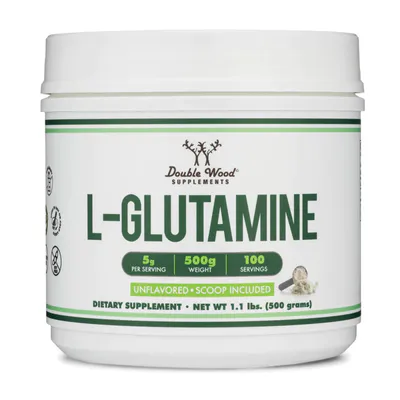L-Glutamine Powder by Double Wood Supplements