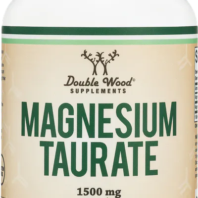 Magnesium Taurate Supplement by Double Wood Supplements