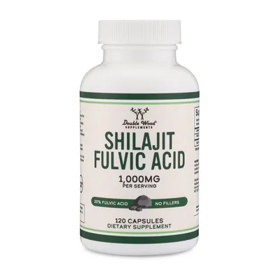 Shilajit Resin Supplement by Double Wood Supplements