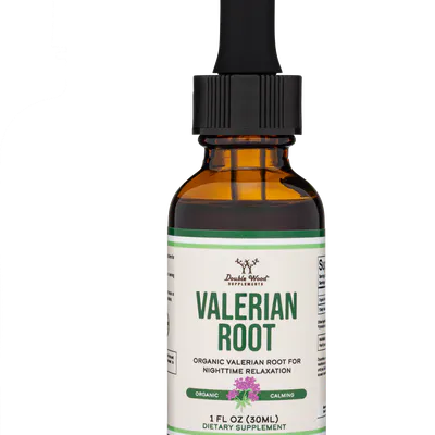 Valerian Root Drops by Double Wood Supplements