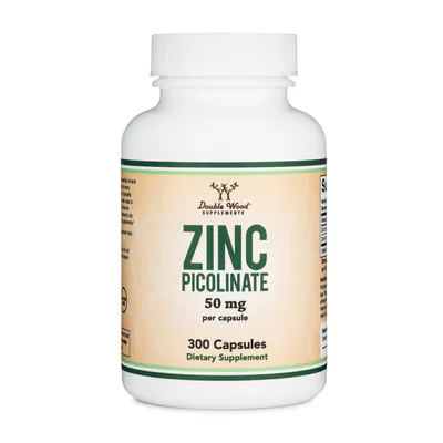 Zinc Picolinate Supplement by Double Wood Supplements
