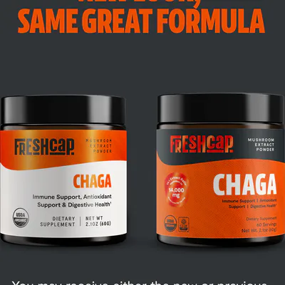 Chaga Mushroom Extract Powder by FreshCap