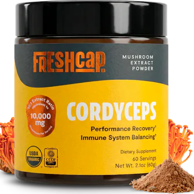 Cordyceps Mushroom Extract Powder by FreshCap
