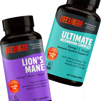 Lion's Mane + Ultimate Mushroom Complex by FreshCap