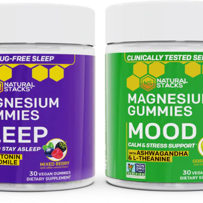 Magnesium Gummy Stack by Natural Stacks