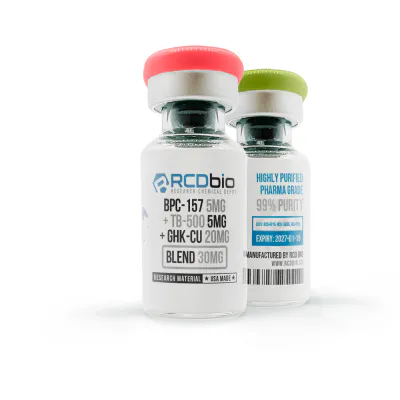 BPC-157 + TB-500 + GHK-Cu Blend [Peptide] by RCD Bio