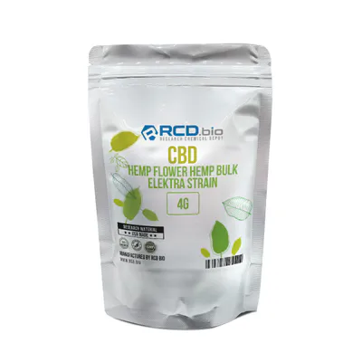 CBD Hemp Flower Hemp Bulk Elektra Strain by RCD Bio