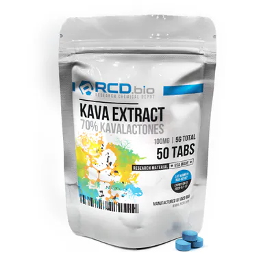 Kava Extract 70% Kavalactones [Tablets] by RCD Bio