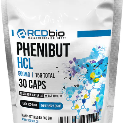 Phenibut HCL [Capsules] by RCD Bio