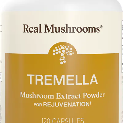 Organic Tremella Extract Capsules by Real Mushrooms