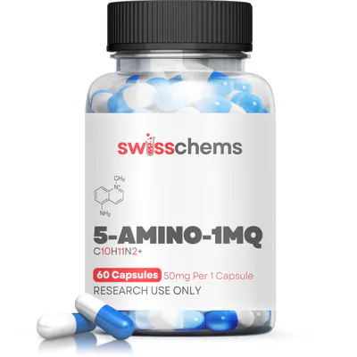 5-Amino-1MQ (50mg/capsule), 60 Capsules by Swiss Chems
