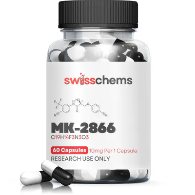 Ostarine (MK-2866), (10mg/capsule), 60 Capsules by Swiss Chems