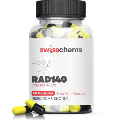 RAD-140 (Testolone), (10mg/capsule) 60 Capsules by Swiss Chems